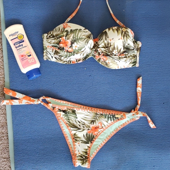 banana moon push up bikini